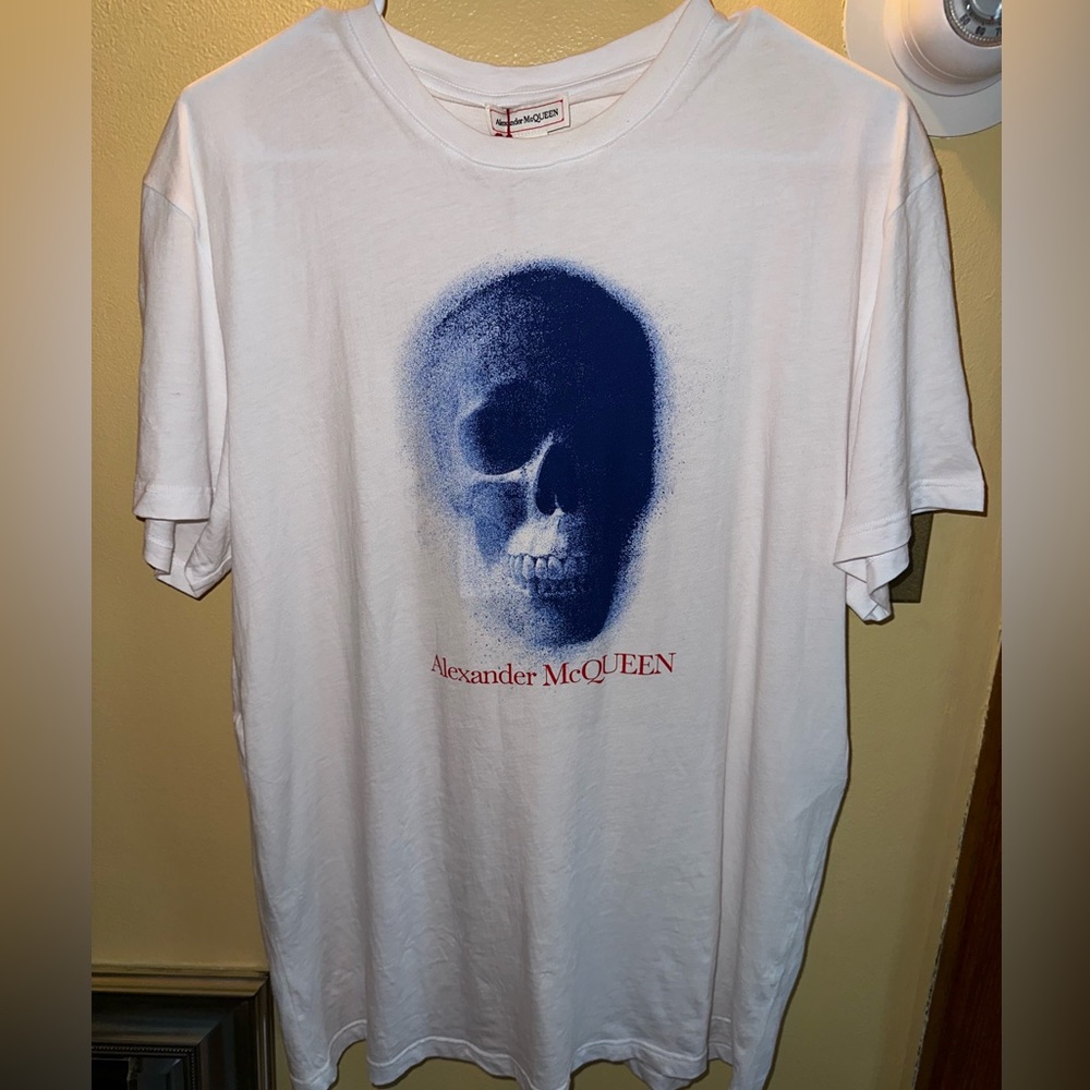 NWT Alexander McQueen Skull Motif T-shirt